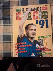 album figurine il grande calcio 91 vallardi
