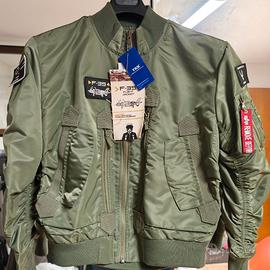 Bomber giubbino miltare