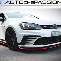 Splitter spoiler anteriore per VW GOLF Mk7 GTI CLU