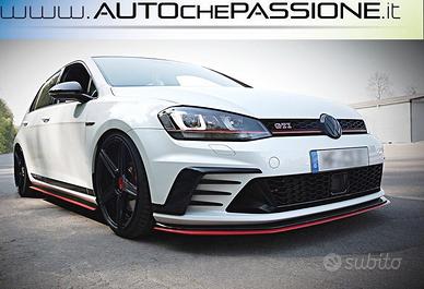 Splitter spoiler anteriore per VW GOLF Mk7 GTI CLU