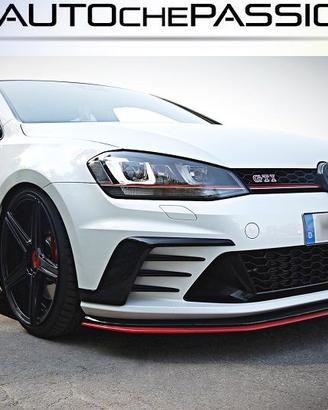Splitter spoiler anteriore per VW GOLF Mk7 GTI CLU