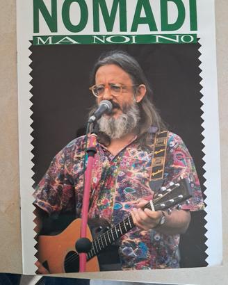 Rivista NOMADI MA NOI NO , piu cartolina