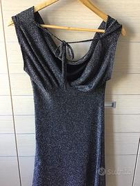 Elegante vestitinonero brillantinato