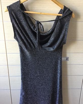 Elegante vestitinonero brillantinato