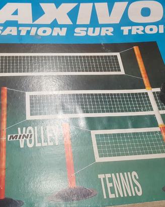 Rete, pali, tiranti per Maxivolley/M.volley/Tennis