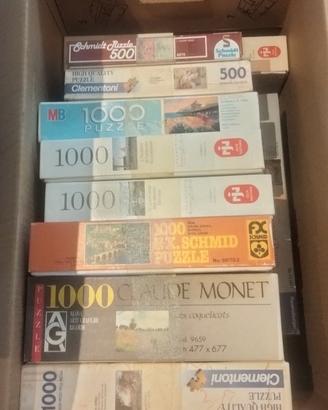 collezione puzzles vintage