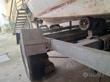 Carrello porta barca