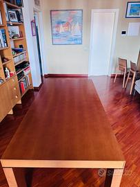 Tavolo Molteni allungabile in noce modello GLOBO