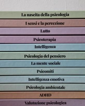 Scoprire La Psicologia, 12 Volumi, Prime Edizioni