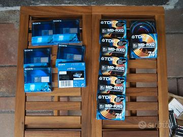MINIDISC NUOVI E USATI ben 39 pezzi
