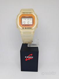 Casio G-Shock DW-5600LS-7 Trasparente Arancio