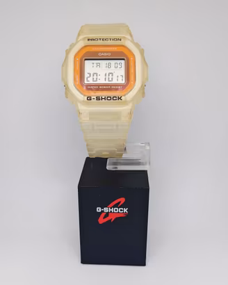 Casio G-Shock DW-5600LS-7 Trasparente Arancio