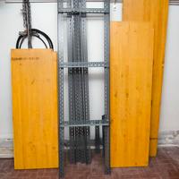 scaffalatura legno ferro