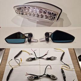 Faro Fanale + Frecce led + specchi manubrio