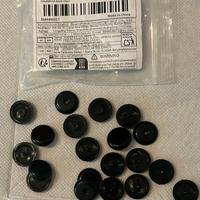 10 Paia Pulsante Ferma Cintura di Sicurezza Auto