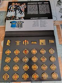 Collezione spille Juventus 2007/2008