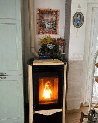 Stufa a pellet Extraflame Duchessa Steel 10 kW – 2