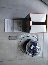 sfera luci led musicale C/ USB