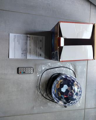 sfera luci led musicale C/ USB