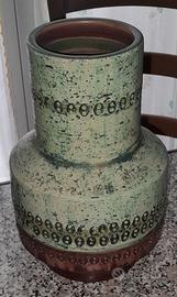 Vaso in ceramica vintage numerato.