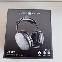 Cuffie bluetooth wireless MAXI2 music sound