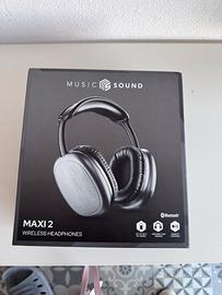 Cuffie bluetooth wireless MAXI2 music sound