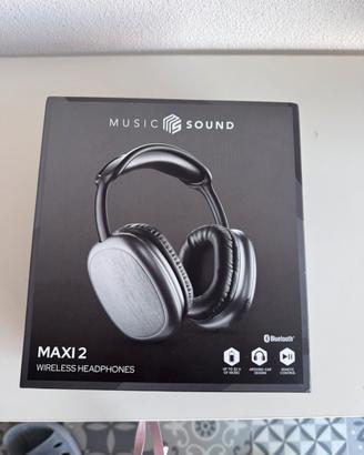 Cuffie bluetooth wireless MAXI2 music sound
