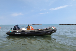 Gommone 4,30metri 25cv e carrello inox motorizzato