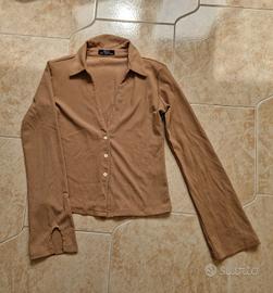 Cardigan a costine