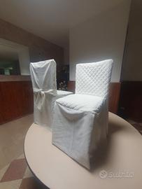 lotto sedie e coprisedie