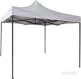 Gazebo Pieghevole 3x3 - Telo Panna - Spedizione Ve