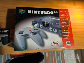 Console Nintendo 64 con giochi