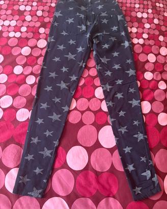 leggins blu