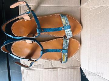 Scarpe blu, Les Tropezziennes, tg 40