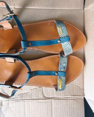 Scarpe blu, Les Tropezziennes, tg 40