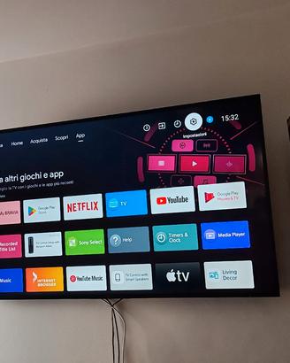 smart TV Sony bravia modello 4k ur3 65 pollici 