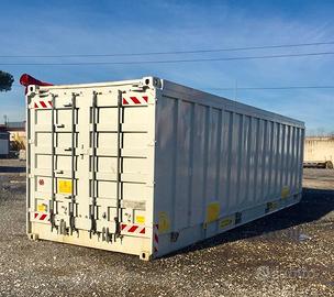 Container cassa mobile open top per semirimorchi
