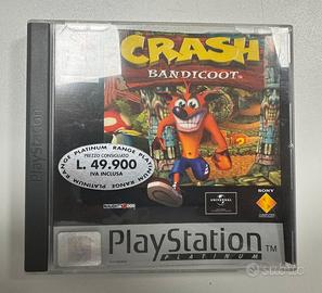Crash bandicoor playstation uno