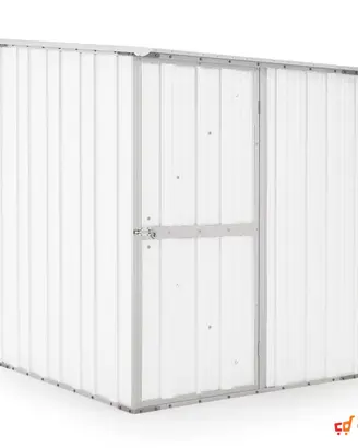 Casetta box in lamiera di Acciaio 155x175cm bianco