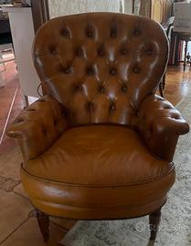 poltrona pelle