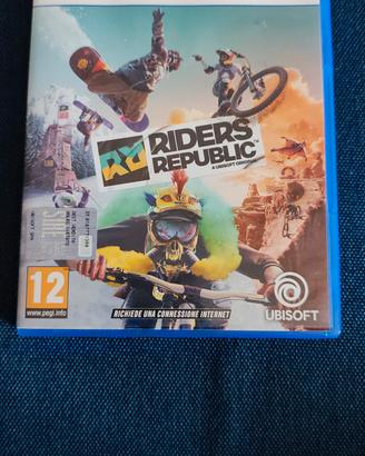 videogioco per PS5 riders republic 