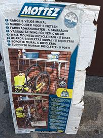 portabici da muro Mottez 5 posti