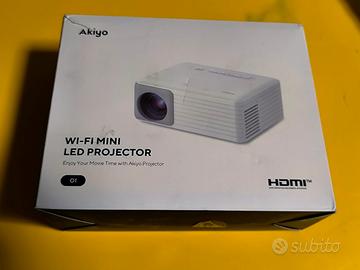 Mini led proiettore wi fi