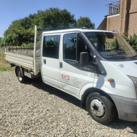 Ford transit doppia cabina con cassone anno 2012