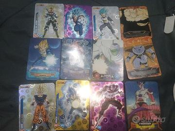 Lotto 300 Lamincards Dragon Ball Z Originali Rare/