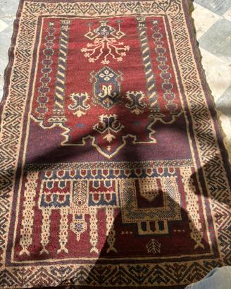 Tappeto Baluch Afgan Antico - Annodato a mano