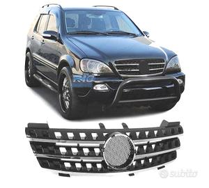 GRIGLIA MERCEDES CLASSE ML W164 05-08 NERO CROMATO