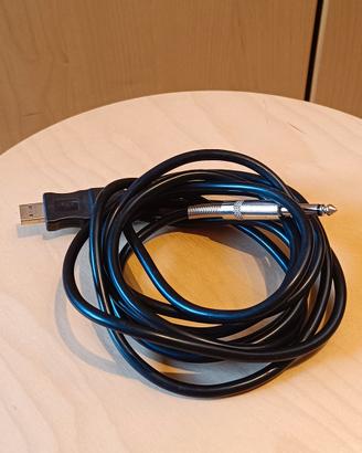 Cavo jack per strumenti musicali USB