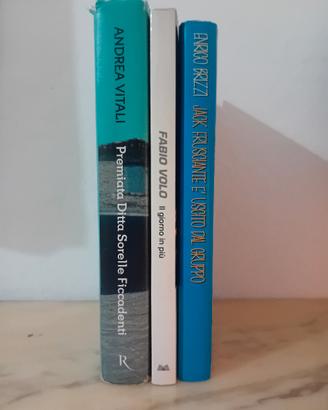Set Tre Romanzi Narrativa italiana
