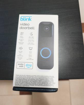 Blink video doorbell